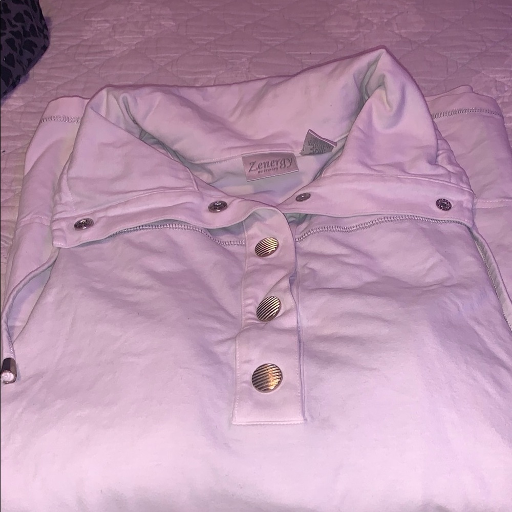 Women's White Sweatshirt